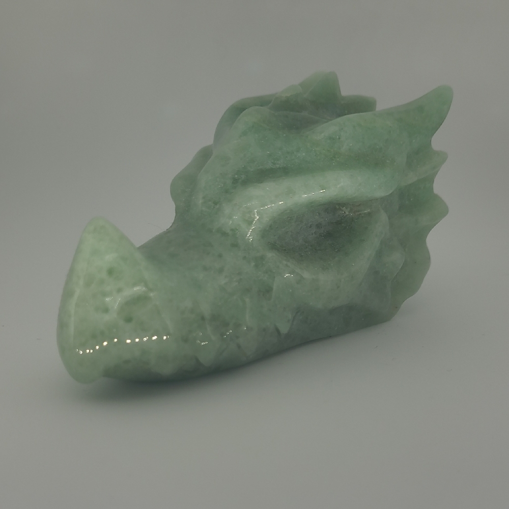 Green Crystal Dragon Reptile Decor
